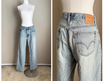 Vintage 2003 Levi's 560 Jeans: Light Wash Baggy Fit (30x30)