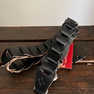 Vintage Black Leather Strap for Bag Purse Satchel Luggage - Strap Happy Strap
