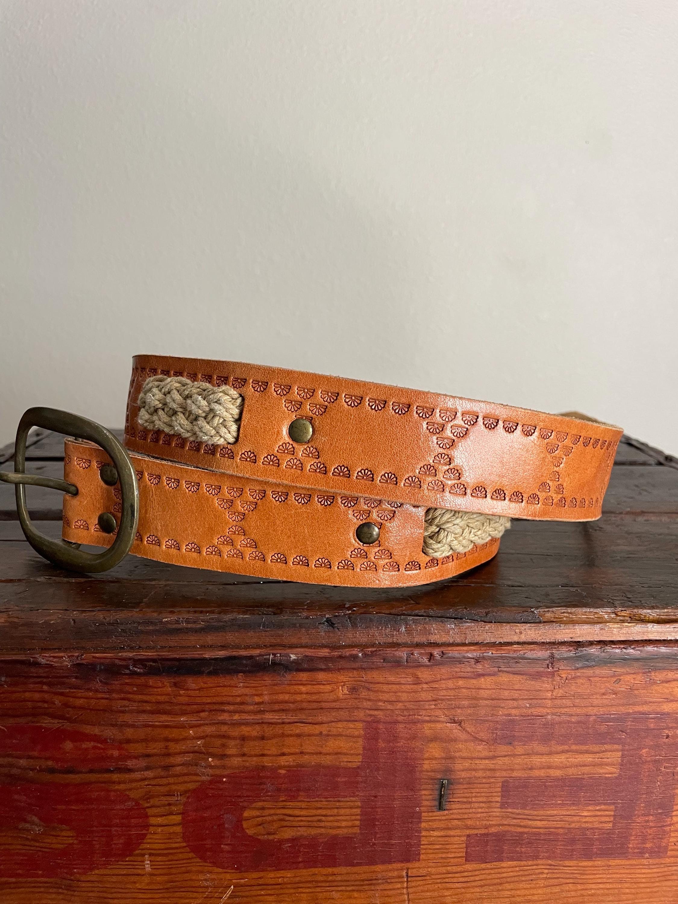 MEXICAN HANDMADE WOMENS MACRAME BELT 100% COTTON Macrame Belt - Etsy main image 2