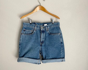 vintage 90s Levi's 550 jean cutoffs cutoff shorts - 30 waist