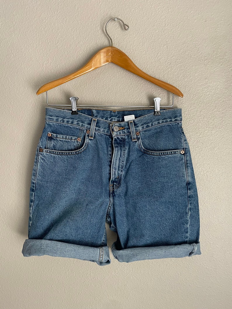 vintage 90s Levi's 550 jean cutoffs cutoff shorts 30 waist image 4