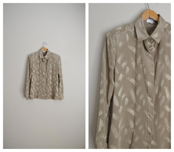 shimmer secretary blouse - medium