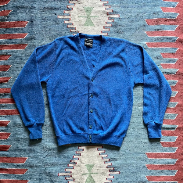 Royal Blue Cardigan Etsy