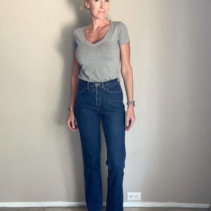 Vintage 80s Brooke Shields Calvin Klein USA made Dark Wash Jeans - 24x31