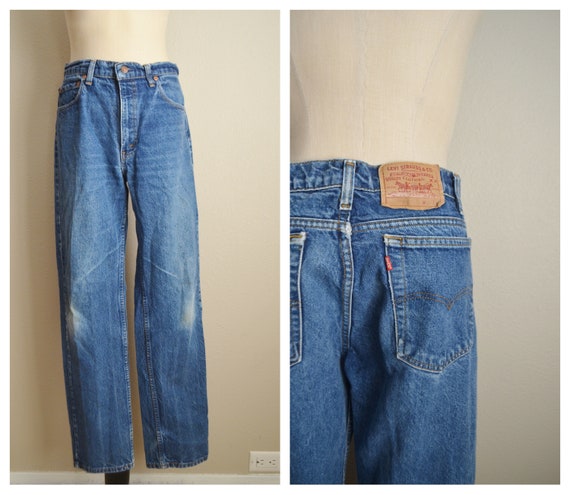 vintage 80s 505 jeans - 33x31 - 32/32