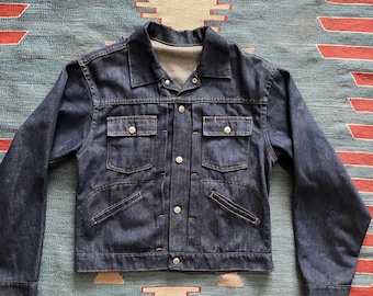 Vintage 50's Farah of Texas Gold Strike Patch Repair Kids Workwear