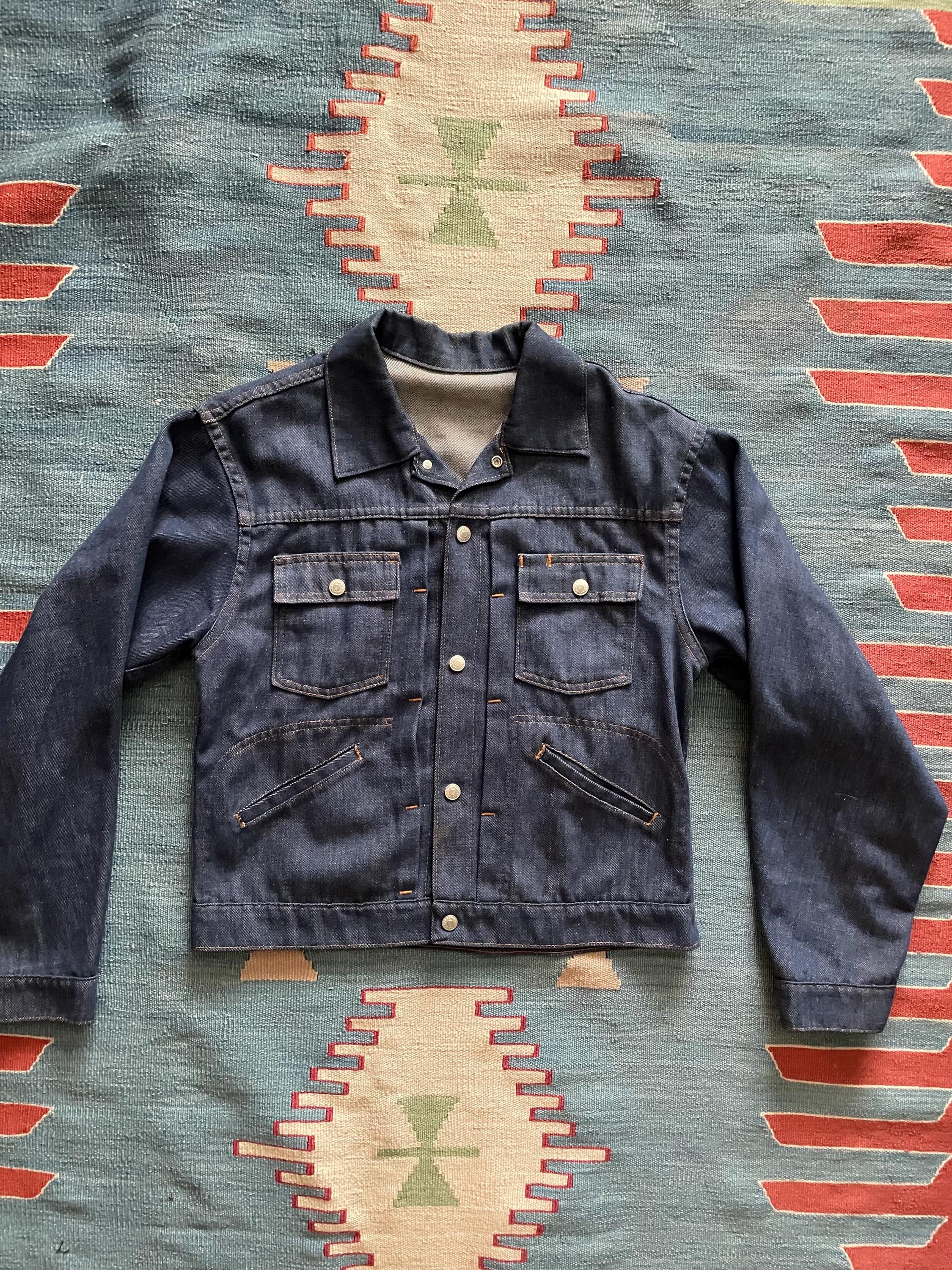 ジャケット・アウター VTG 60s 70s Denim Jacket JC.Penney? Used Jcpenney Denim Jacket - Etsy