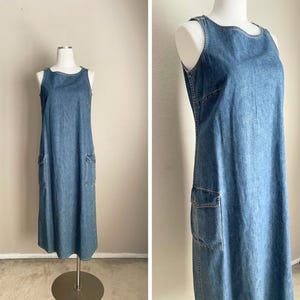 white christmas dresses Eliza Denim Dress in Capturing Wash