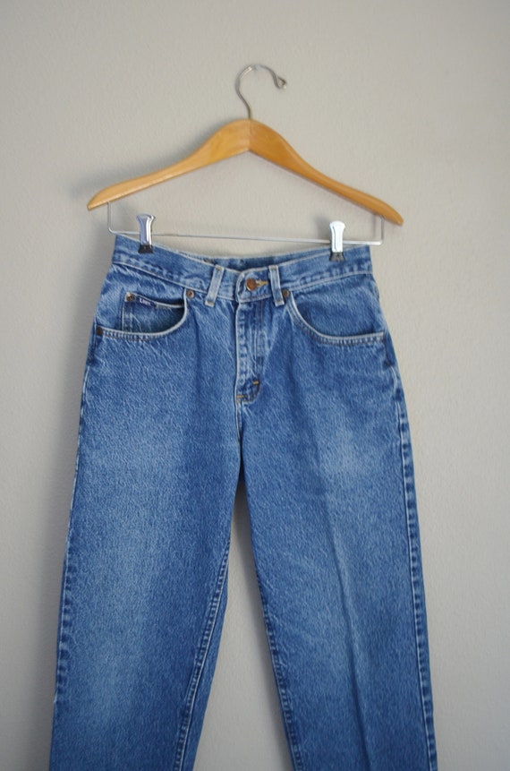 Lee Denim 80s Jeans / Unisex 80s LEE Jeans / Medium Wash USA Made