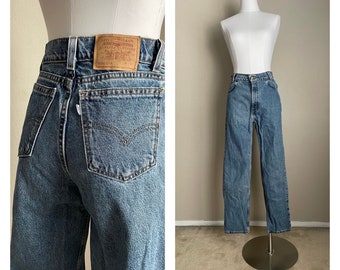 Vintage 80s 90s Levi's 350 Student White label Levi's 31350 0214 Jeans - 25x28 - women's 24/25 jeans