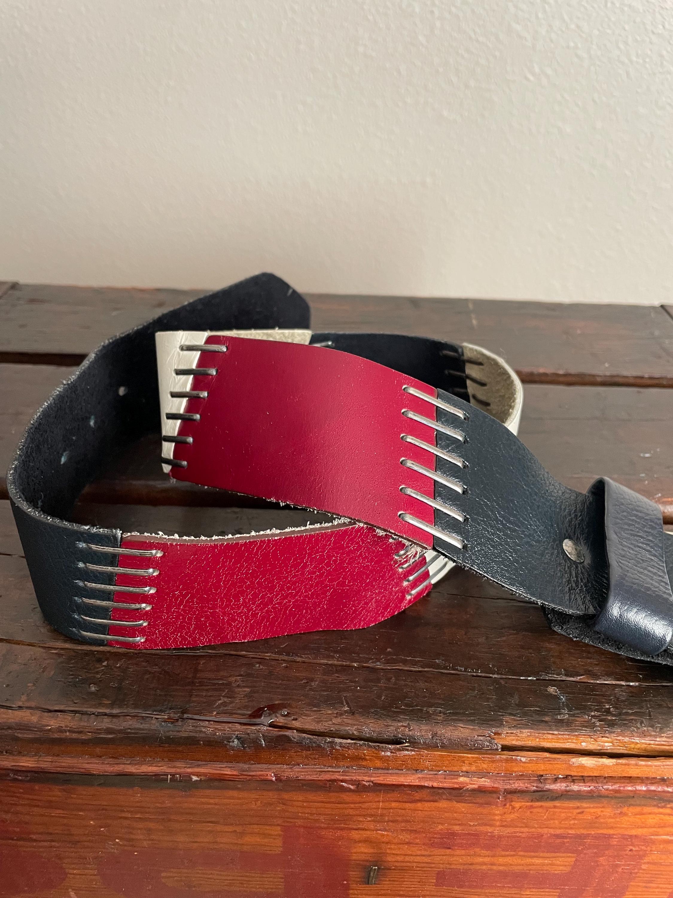Vera vintage 70s or 80s leather belt Vintage Vera Belt - Etsy main image 4