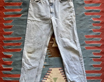 Vintage 90s 540s Light Wash Levi's Jeans - 34x33