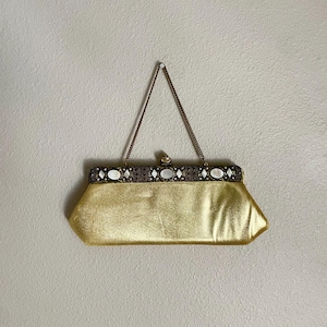 Vintage 60s Jeweled Clutch: Fleurette for Faye Mell, Miami - Mid-Century Glamour