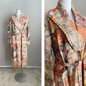 スーツ・フォーマル・ドレス vintage silk china long robe gown dress Vintage Chinese Robe - Etsy