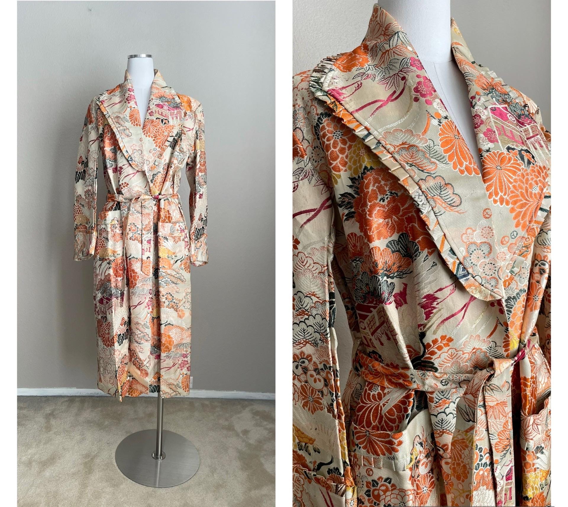Vintage Chinese Robe - Etsy Vintage Chinese Robe - Etsy