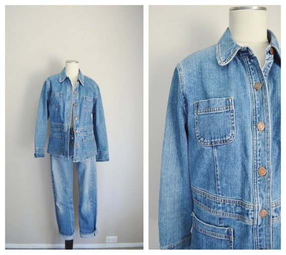 chore jean jacket - medium