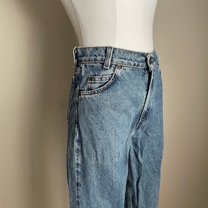 Vintage 80s 90s Levi's 350 Student White label Levi's 31350 0214 Jeans 25x28 women's 24/25 jeans image 4