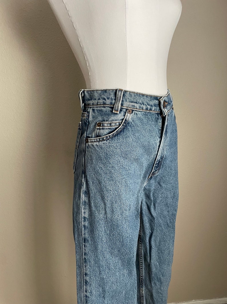 Vintage 80s 90s Levi's 350 Student White label Levi's 31350 0214 Jeans 25x28 women's 24/25 jeans image 4