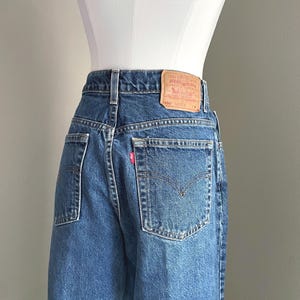 Vintage 90s Levi's 550 Jeans: High-Waisted Relaxed Fit, USA Made - women's 32- 32x30 image 2