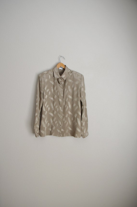 shimmer secretary blouse - medium