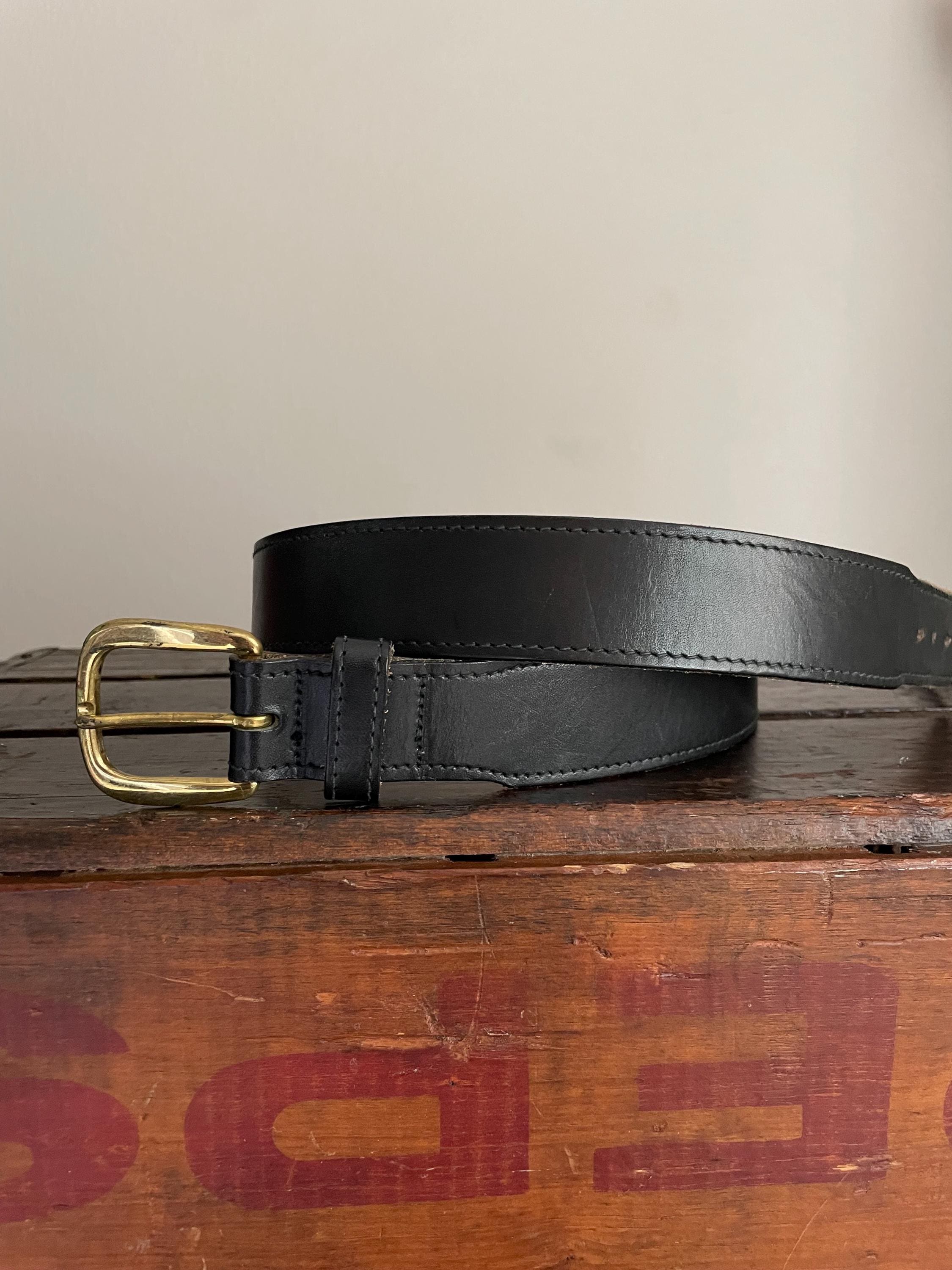 80s-90s Vintage Black Leather Harness belt Black Leather Belt 80s - Etsy main image 3
