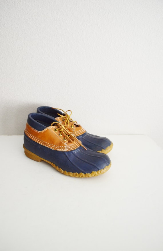 80s bean boot duck ankle bootie -8