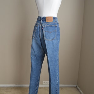 women's 501 levi's jeans / vintage medium wash 80s 501 USA made levi's jeans 30x31-women's 29/30 image 5