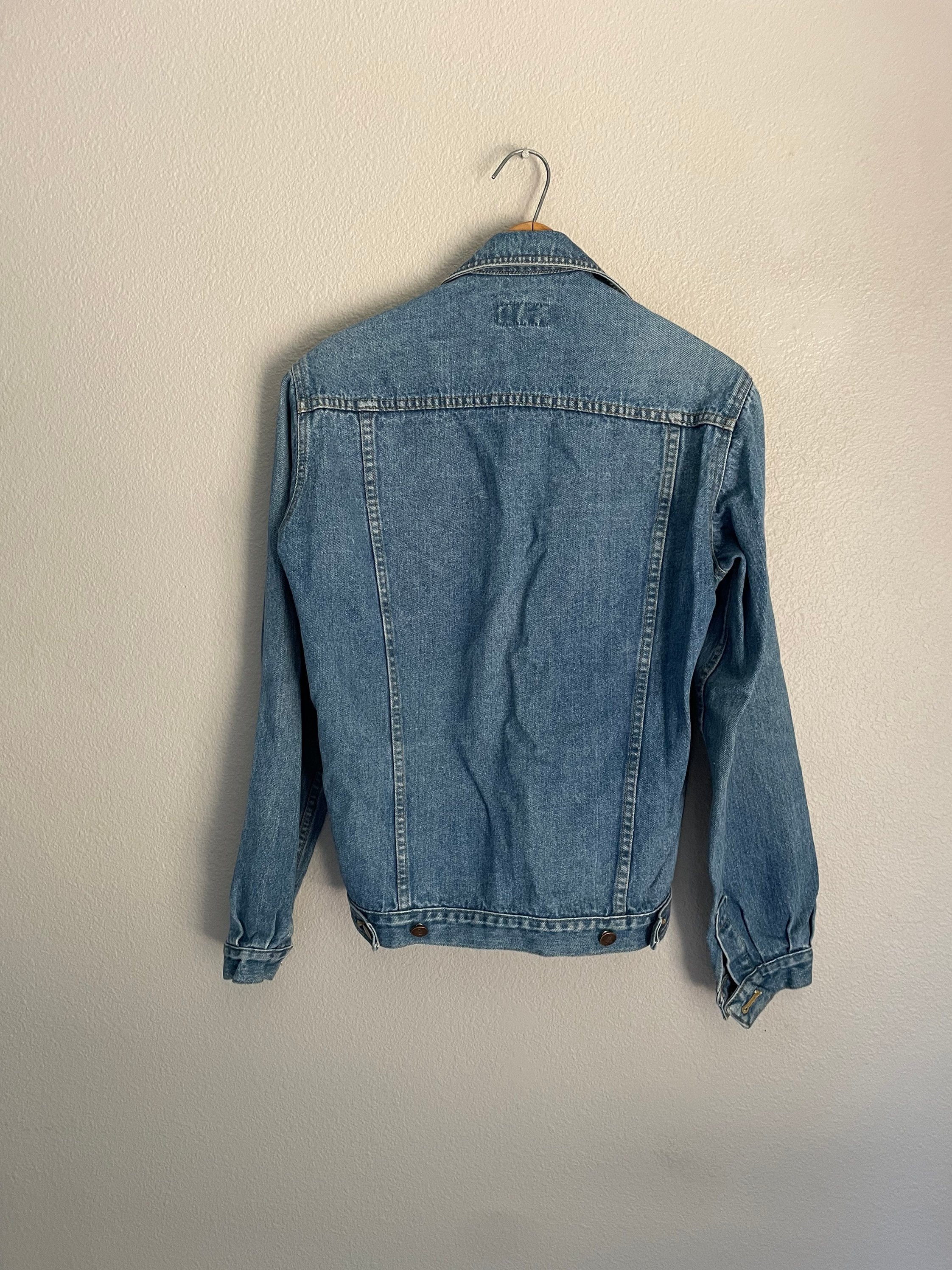 Vintage 80s Katana Denim Jean Jacket / Men's Small Women's