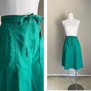 Turquoise Wrap Skirt - Etsy