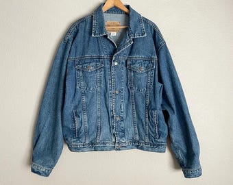 Vintage 80s Gap Denim Jacket - Etsy