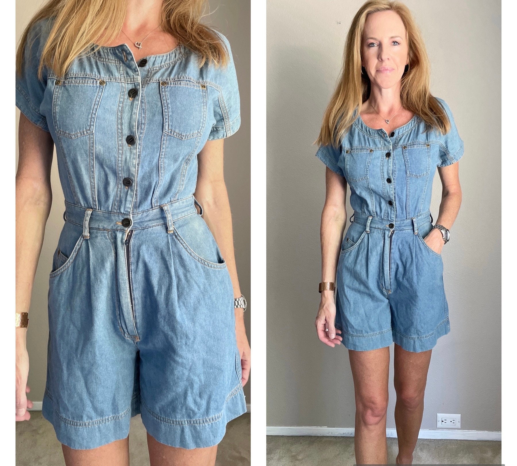 WEIGHTLESS SHORT JUMPSUIT | INDIGO396 - GOOD AMERICAN