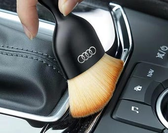 Car AC Vent Cleaning Brush for Audi A3 A4 A5 A6 Dashboard Air Outlet Dust Cleaner Interior Tool