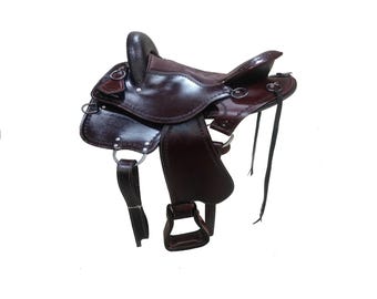 The Ultimate Endurance & Trail Riding Companion Premium Leather Tracking Saddle