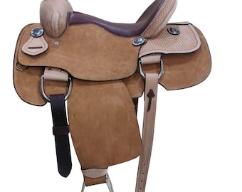 Western roping leather horse saddle #horse #equestrianjourney #equestrian #horseriding