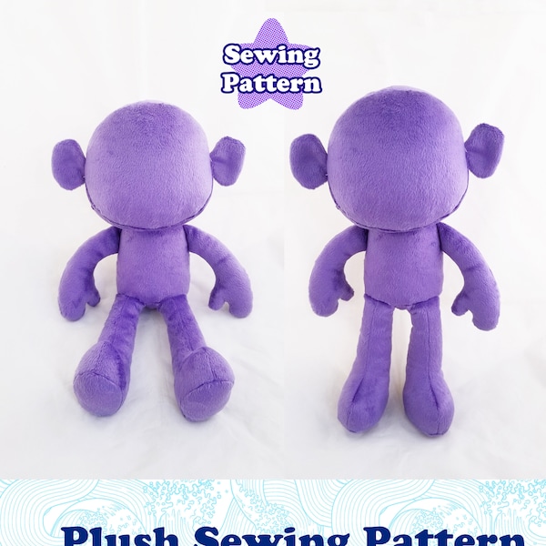 Chibi Plush Pattern Etsy