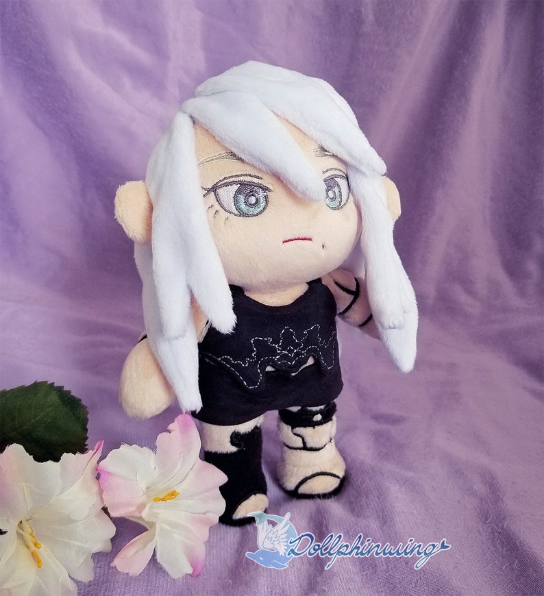 Small Doll Sewing Pattern, PDF Pattern Download, Kpop Style Plushie, 20cm Humanoid Doll image 8