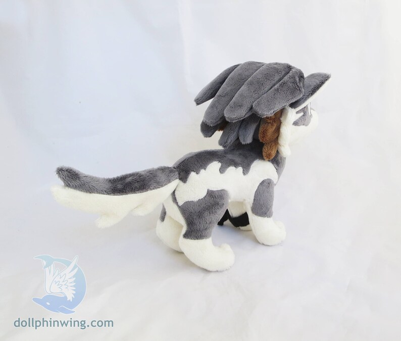 Wolf Link Plushie Sewing Pattern Embroidery Wolf Plush Pattern | Etsy