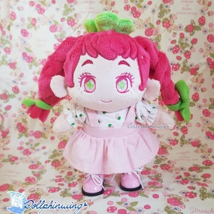 Small Doll Sewing Pattern, PDF Pattern Download, Kpop Style Plushie, 20cm Humanoid Doll image 7