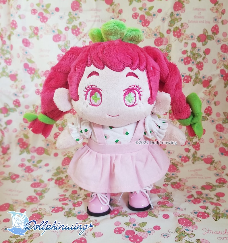 Small Doll Sewing Pattern, PDF Pattern Download, Kpop Style Plushie, 20cm Humanoid Doll image 7
