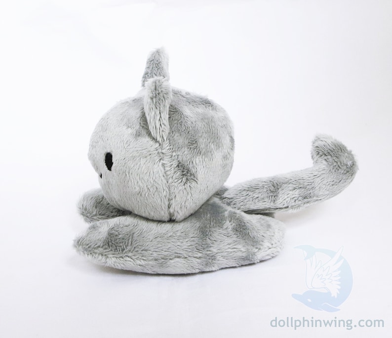 Sewing Pattern PDF Kitty Plushie Pattern Neko Atsume Style image 3