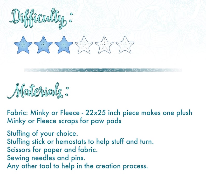 Plushie Sewing Pattern Alien Fairy, Digital Download PDF, Softie Sewing Pattern image 3