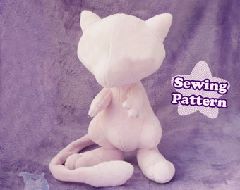 Plushie Sewing Pattern Alien Fairy, Digital Download PDF, Softie Sewing Pattern