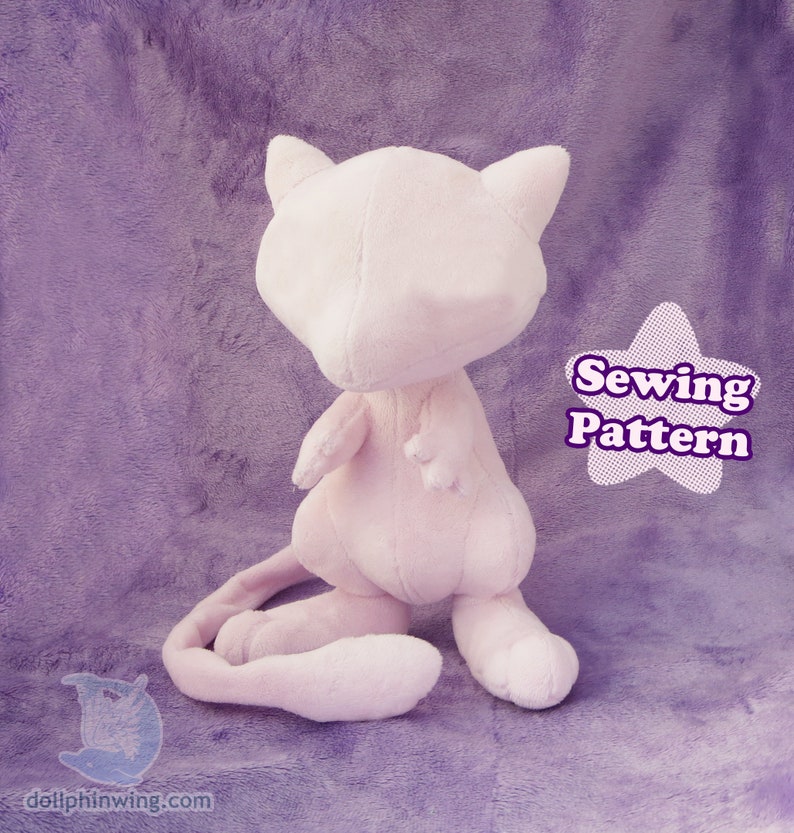 Plushie Sewing Pattern Alien Fairy, Digital Download PDF, Softie Sewing Pattern image 1