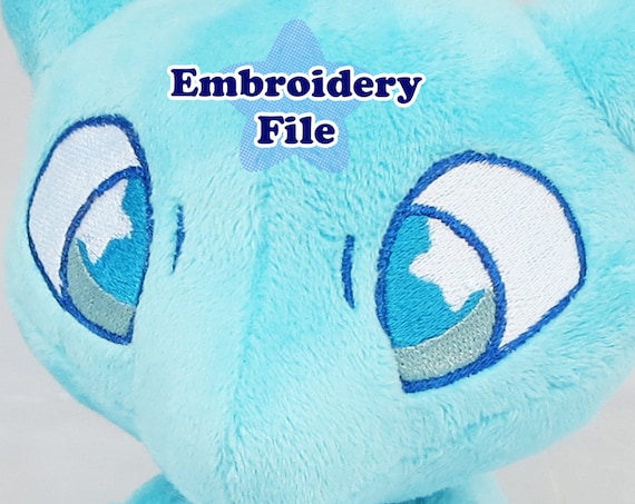 Starry Eyes Embroidery Files | Embroidery for Plushie Eyes