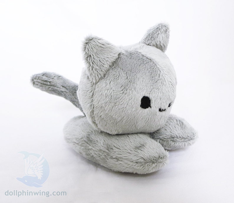 Sewing Pattern PDF Kitty Plushie Pattern Neko Atsume Style image 2