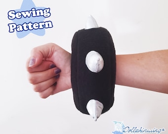 Spike Bracelet Plushie Sewing Pattern, Costume Cosplay Pattern Download Tutorial