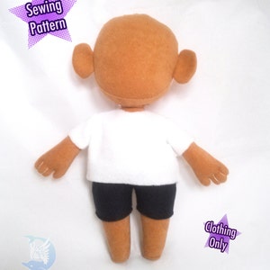 Chibi Person Shirt Shorts und Hosen Pack Schnittmuster
