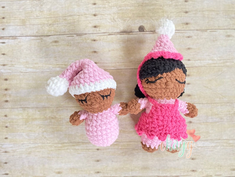 Crochet Patterns, Bernat Baby Doll and Birthday Doll Patterns, Soft Dolls image 5