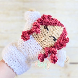 Crochet Pattern, Glinda the Good Witch Hand Puppet, The Wonderful Wizard of Oz image 3