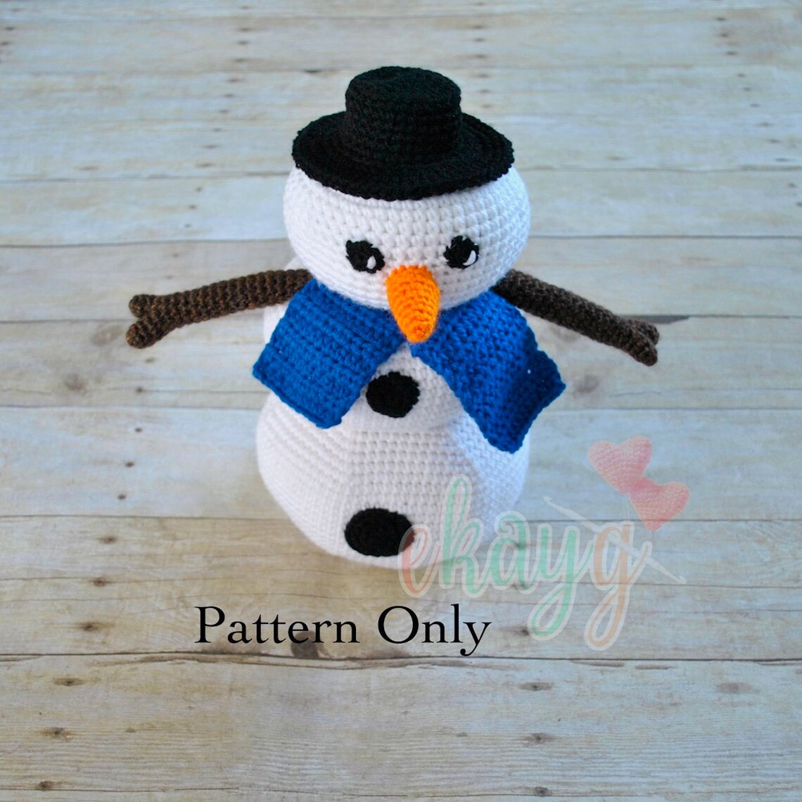 Patterns Snowman Stack Crochet Pattern, Snowman Stacking Rings Toy - Etsy